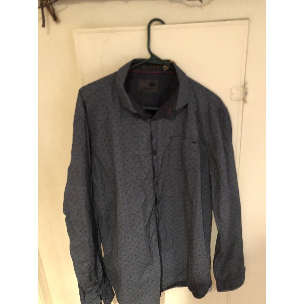 NO EXCESS MENS DARK BLUE SHIRT XL DUTCH TRADING COMPANY NEW W/ TAGS